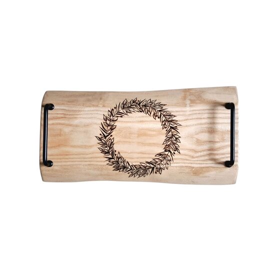 Oša koka paplāte ar gravējumu