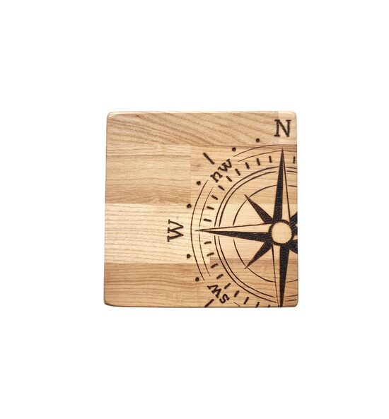 Oša koka krūžu paliktnis "Kompass"