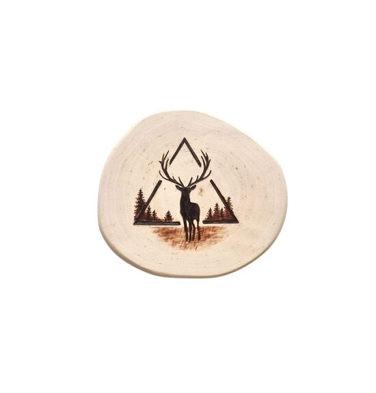 Bērza koka ripa- krūžu paliktnis