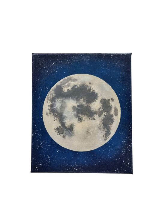 Kanvas glezna "Pilnmēness"