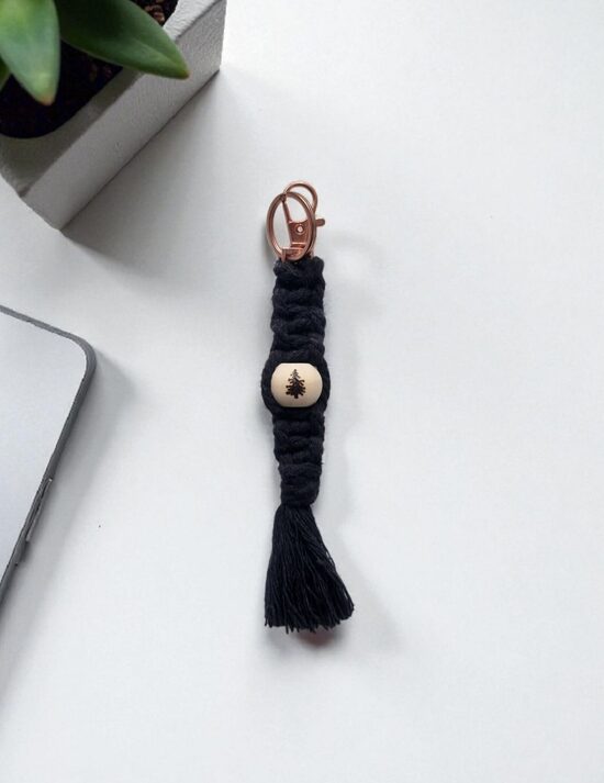 Macrame keychain