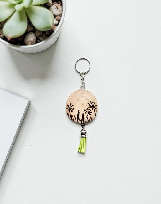 Keychain "Wild flowers"