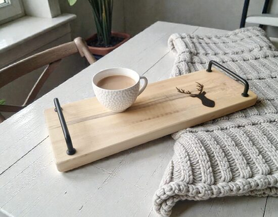 Koka paplāte "Briedis"