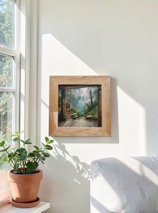 Glezna ozolkoka rāmī