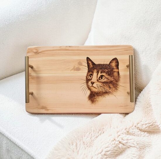 Koka paplāte "Kaķis"